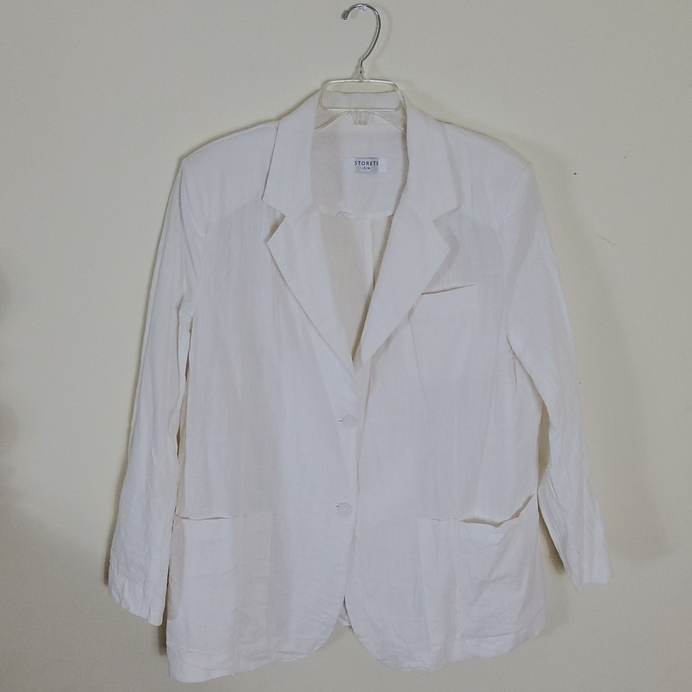 Storets Women's Two Button Oversized Blazer Size S/M